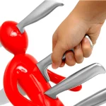 Ceppo Coltelli Omino Rosso 3