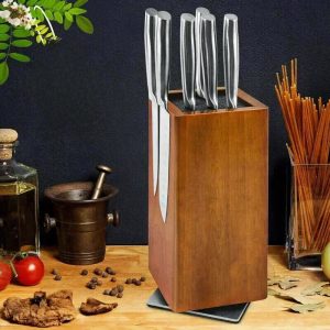 Ceppo Coltelli Con Setole 1