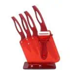 Ceppo Coltelli Rosso 2