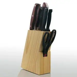 Ceppo In Legno Per Coltelli 1